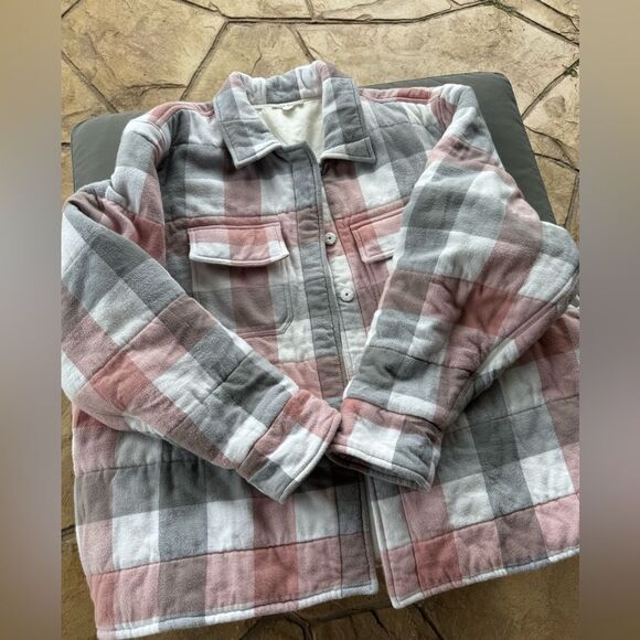 Roller Rabbit Gray and White Plaid Jacket Size XL - Picture 11 of 16
